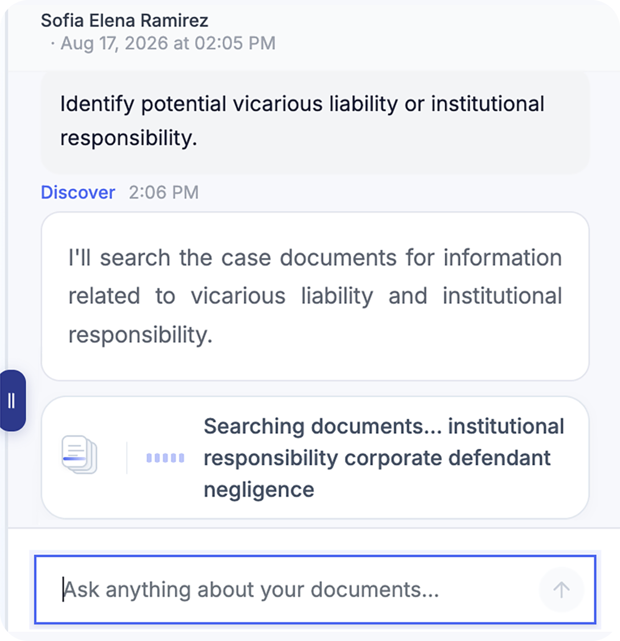 Medical malpractice case research surfacing potential vicarious liability and institutional responsibility